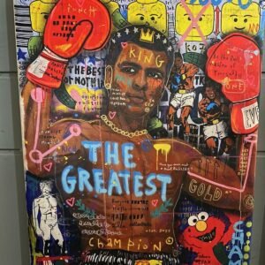 Cuadro Muhamed Alli PopArt