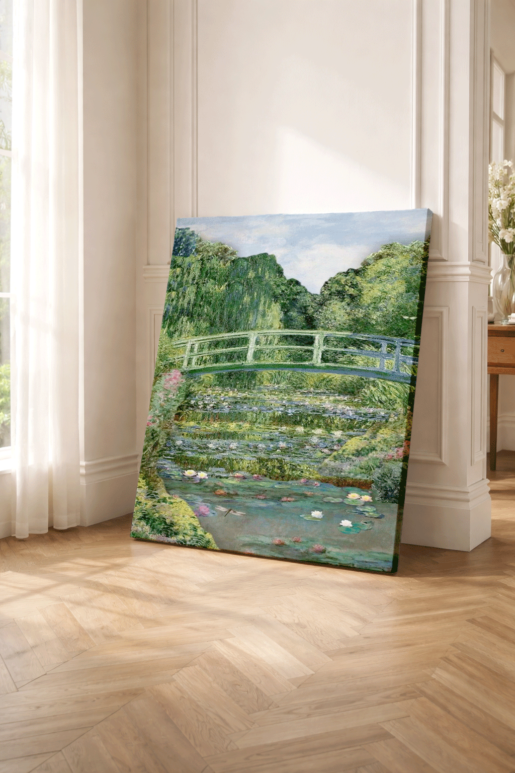 Cuadro Jardin de Claude Monet