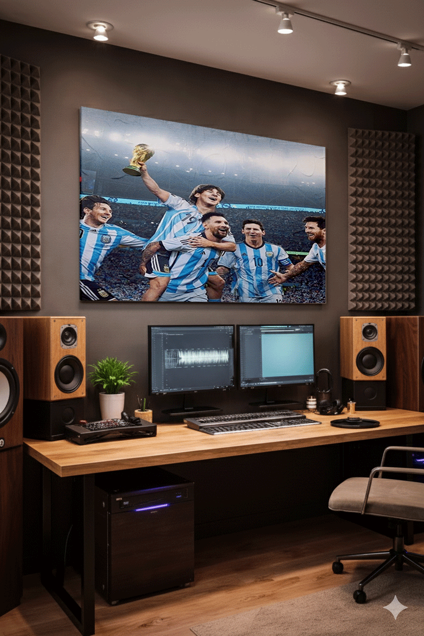 Cuadro Messi pasado y futuro